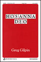 Hosanna Deo SAB choral sheet music cover